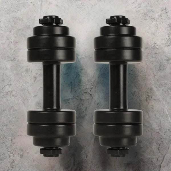 water bottle dumbbells